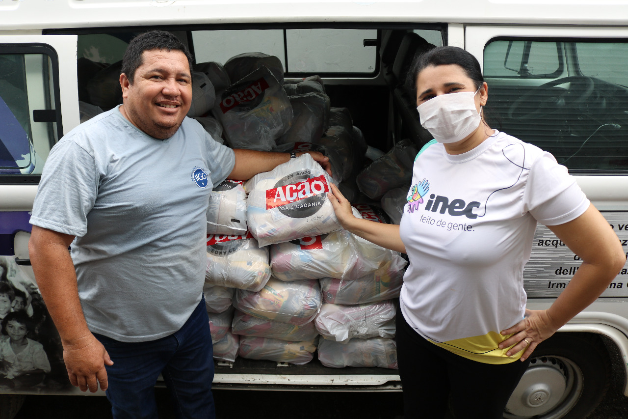 Instituto Nordeste Cidadania entrega cestas básicas para comunidades vulneráveis em meio à pandemia do coronavírus