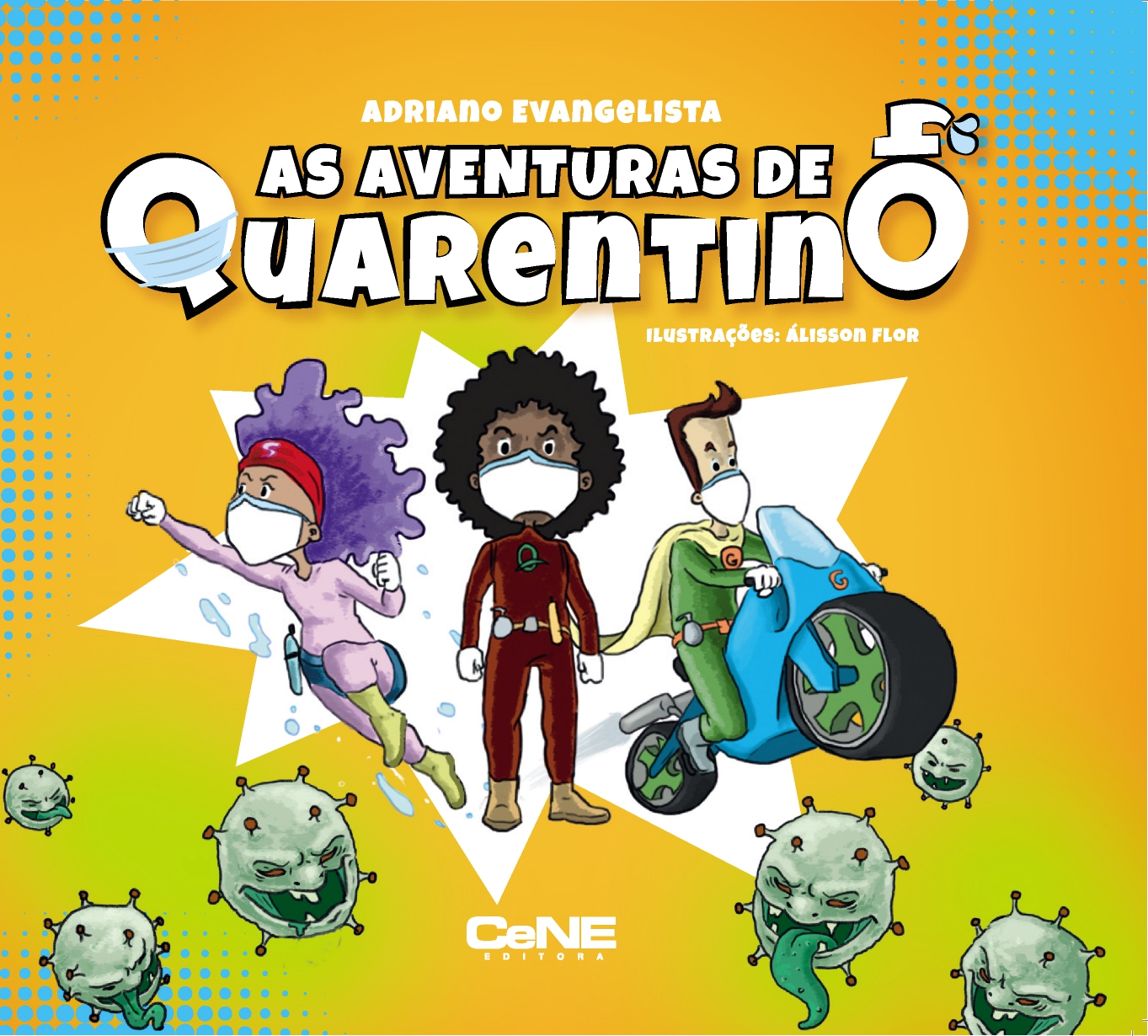 As Aventuras de Quarentino traz pandemia da Covid-19 em Quadrinhos