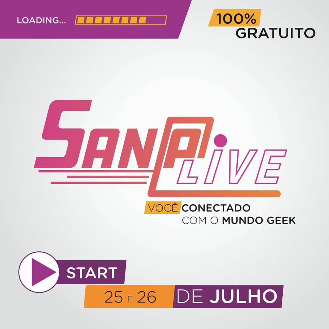 Sana@Live, evento 100% online e gratuito, lança programação