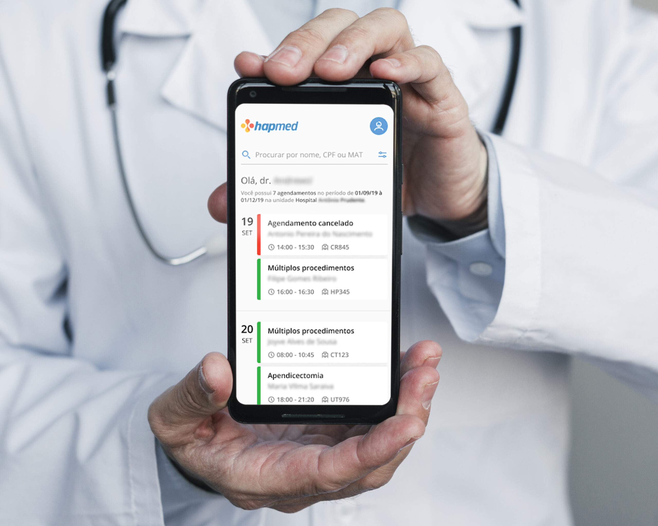 Novo aplicativo do Hapvida permite que médicos acessem exames e laudos pelo celular