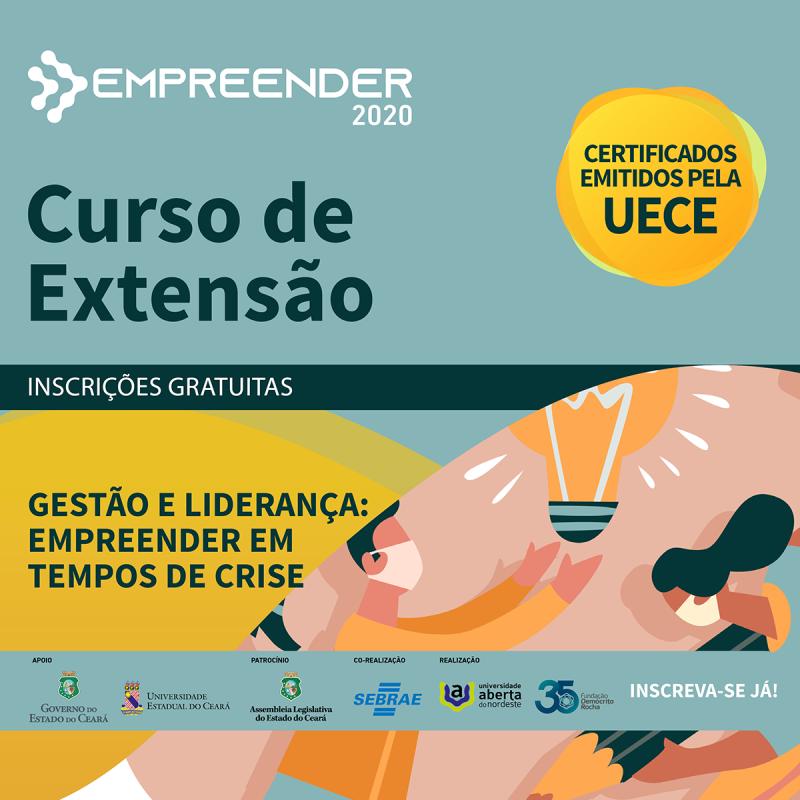 Empreender em tempos de crise é tema de curso gratuito