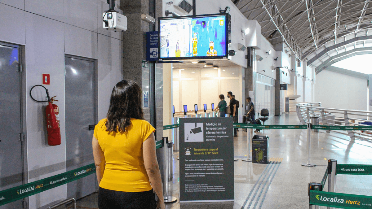 Fortaleza Airport recebe câmeras térmicas da Dahua para auxiliar no combate ao coronavírus