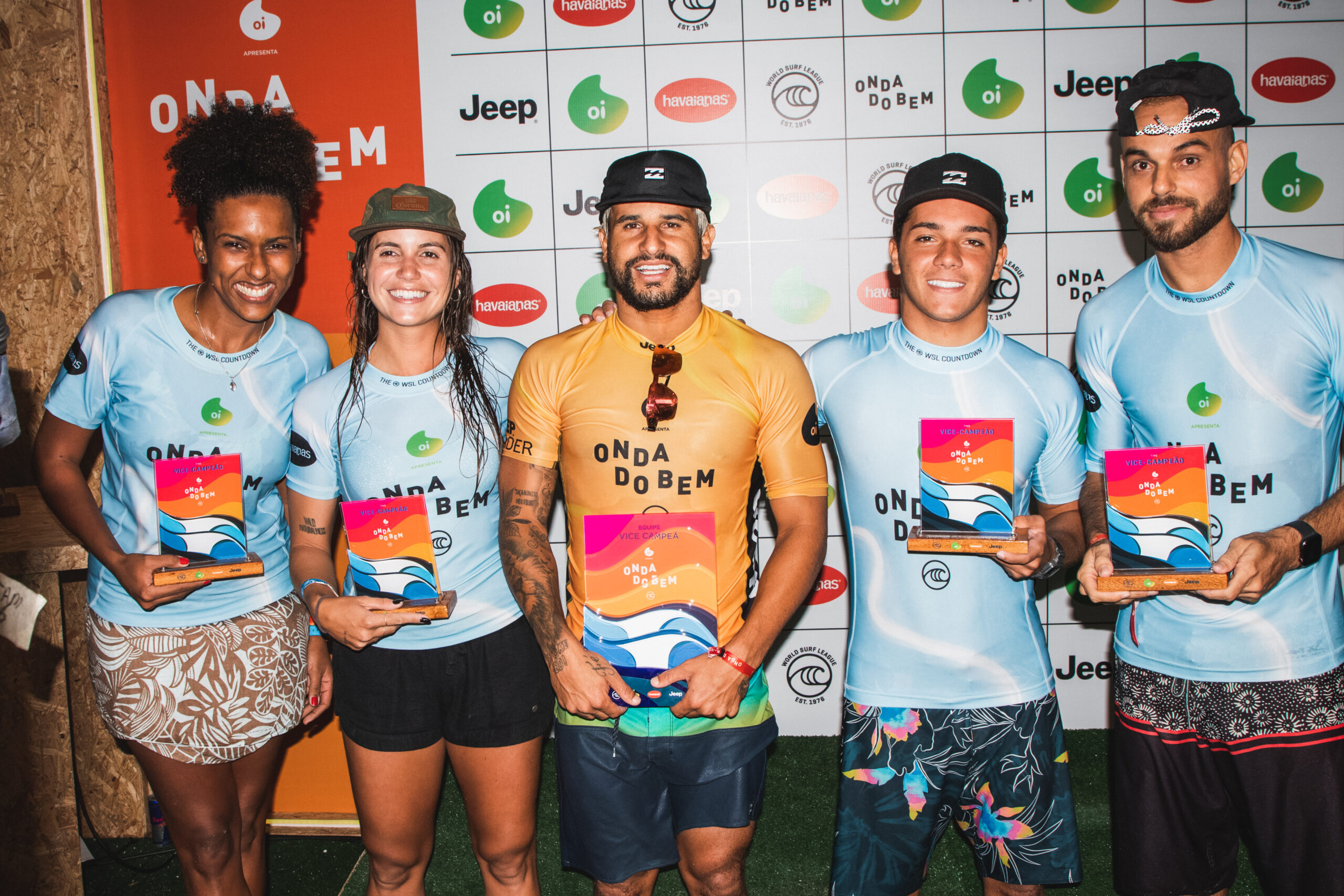 Ítalo Ferreira e Silvana Lima foram os campeões do torneio de cunho social “Onda do Bem”, da WSL