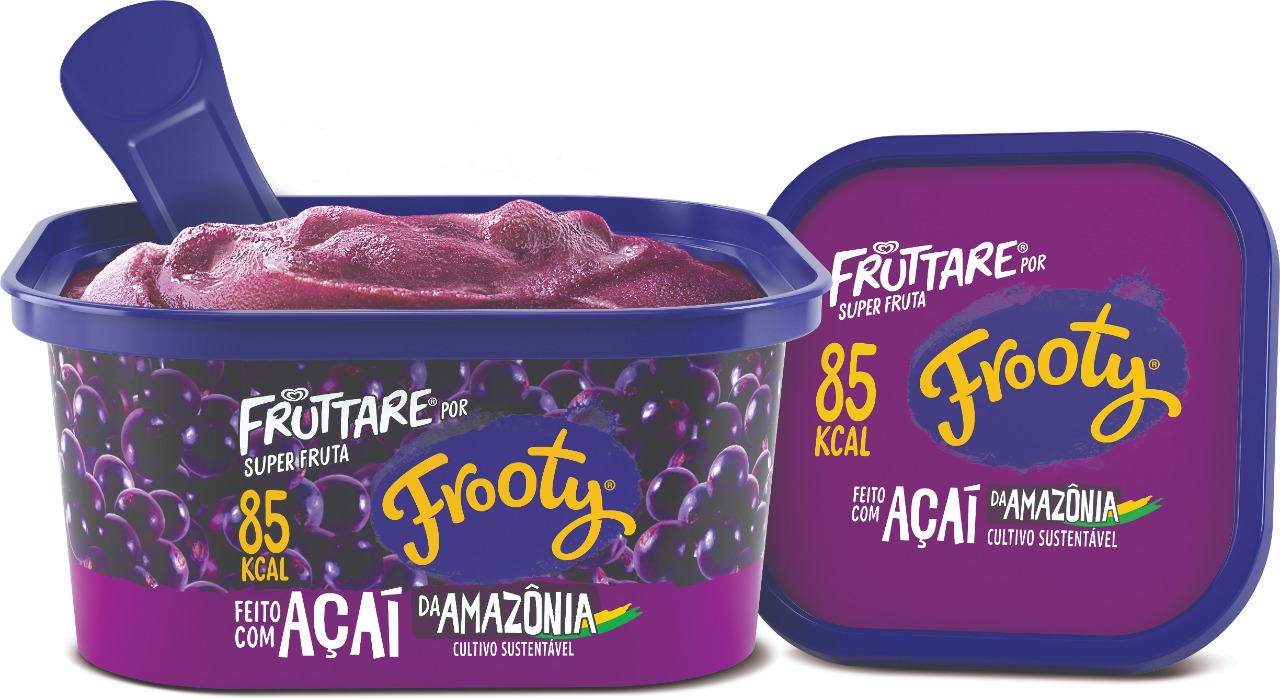 Fruttare por Frooty Açaí é novidade do Verão 2020