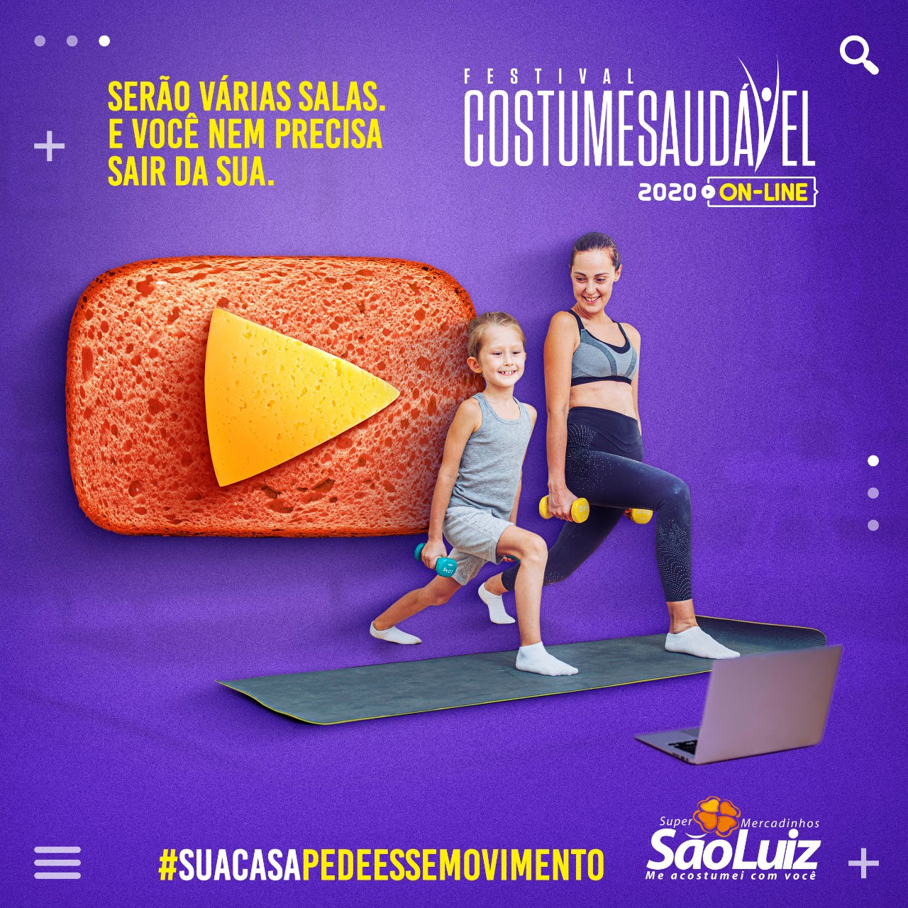 Maior evento de hábitos saudáveis do Norte/Nordeste convida participante a adotar novas práticas sem sair de casa