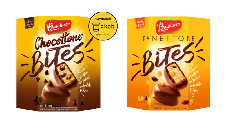 Bauducco apresenta formato inédito de Panettone e Chocottone® com o lançamento da linha Bites e promove desafio no TikTok