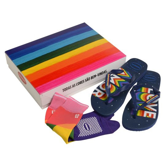 Havaianas traz opção de kits presenteáveis para festas de fim de ano