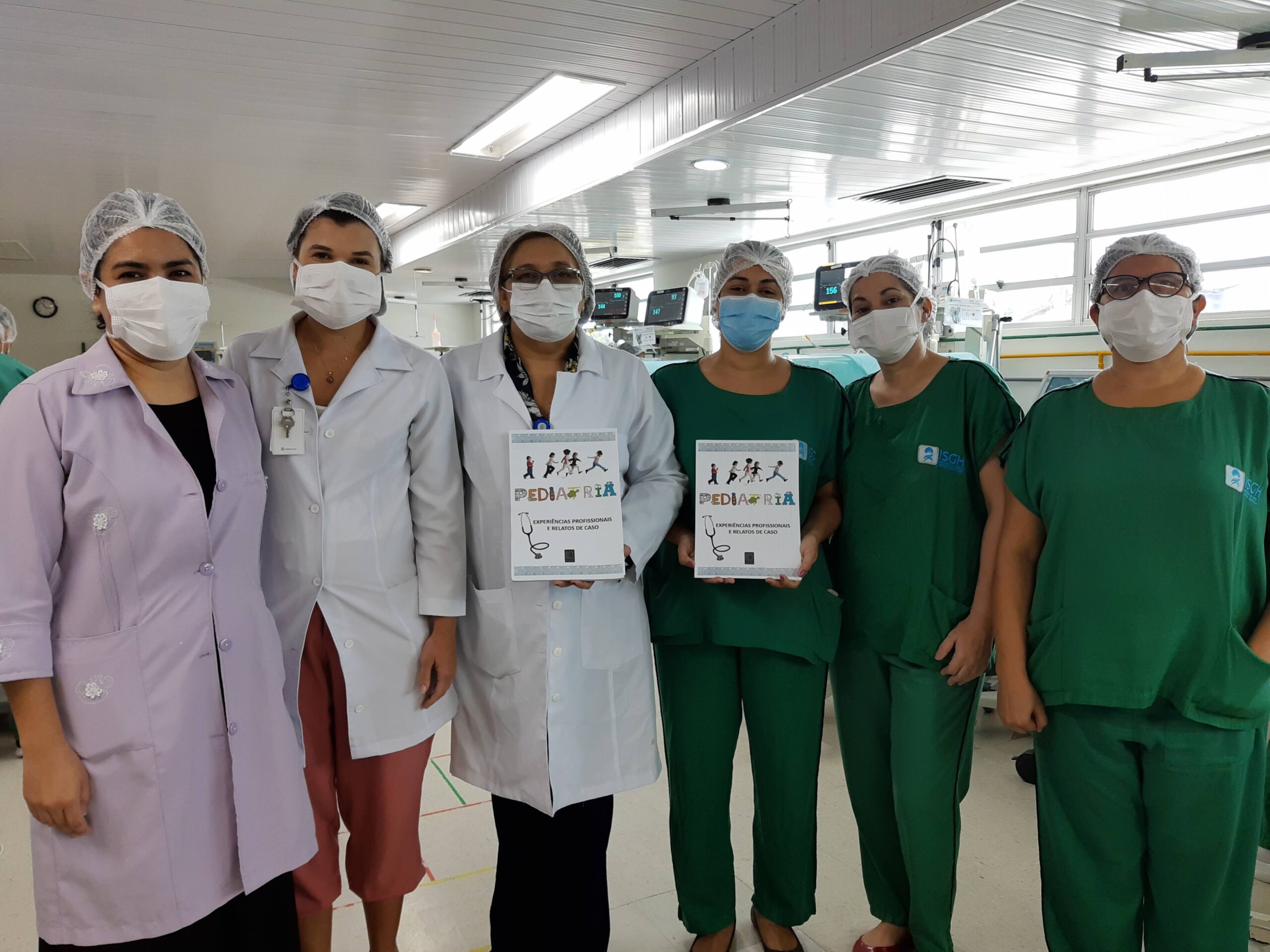 Equipe da UTI Neonatal do HGWA participa de coletânea sobre pediatria