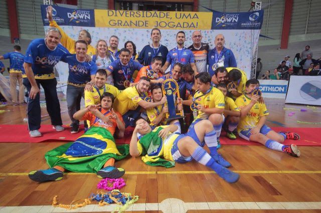 Gillette se torna patrocinadora oficial da Seleção Brasileira de Futsal Down