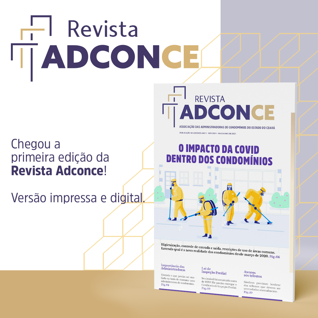 Adconce lança revista institucional para síndicos e gestores condominiais