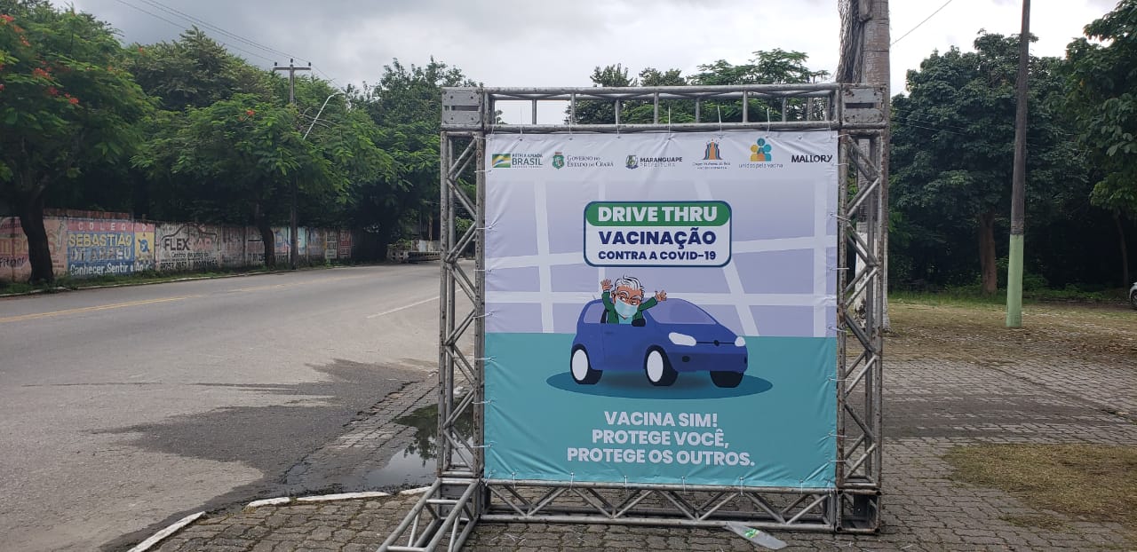 Mallory e Unidos Pela Vacina promovem segundo drive-thru de vacinação contra a Covid-19