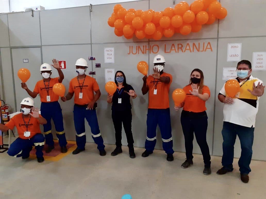 Segurança dos trabalhadores do Setor Elétrico é foco da campanha Junho Laranja