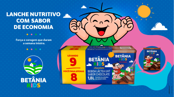 Betânia Kids realiza nova campanha do achocolatado infantil