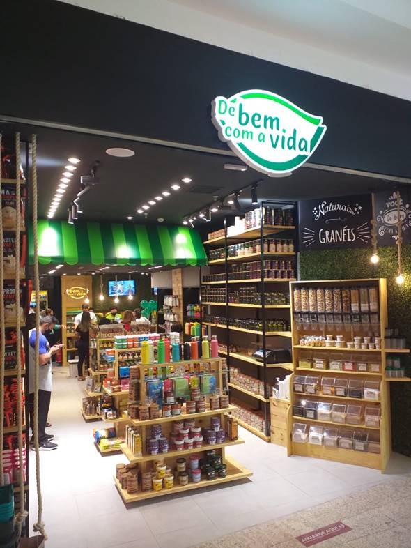 Mercado de produtos saudáveis em expansão: De Bem com Vida inaugura nova loja no RioMar Kennedy