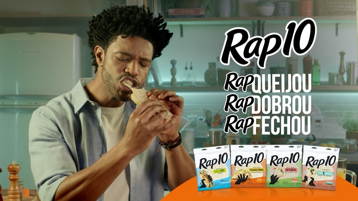 Rap10 apresenta campanha que destaca praticidade do produto com mood: “RAPQUEIJOU, RAPDOBROU, RAPFECHOU”