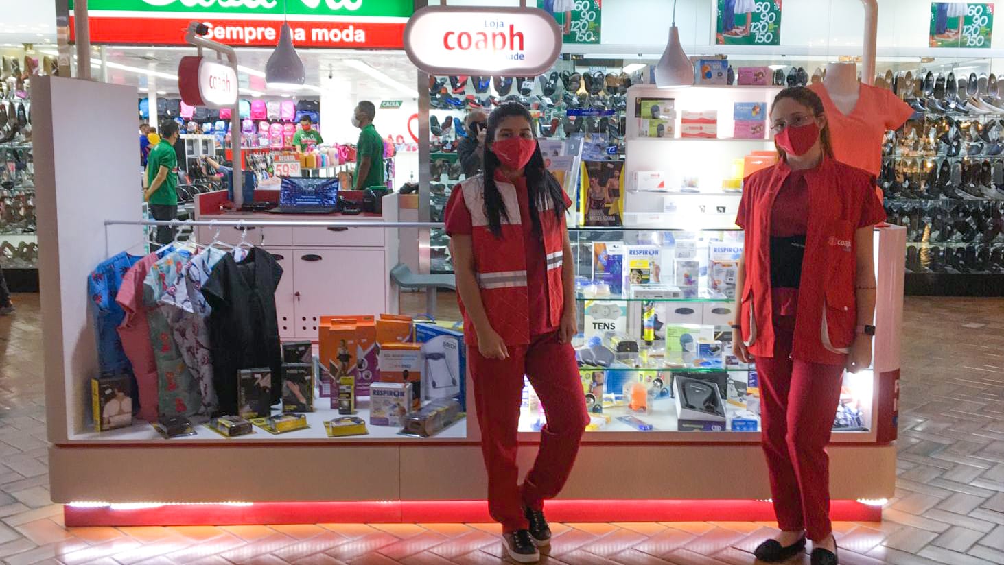 Coaph Saúde inaugura novo quiosque em parceria com o Shopping Iguatemi