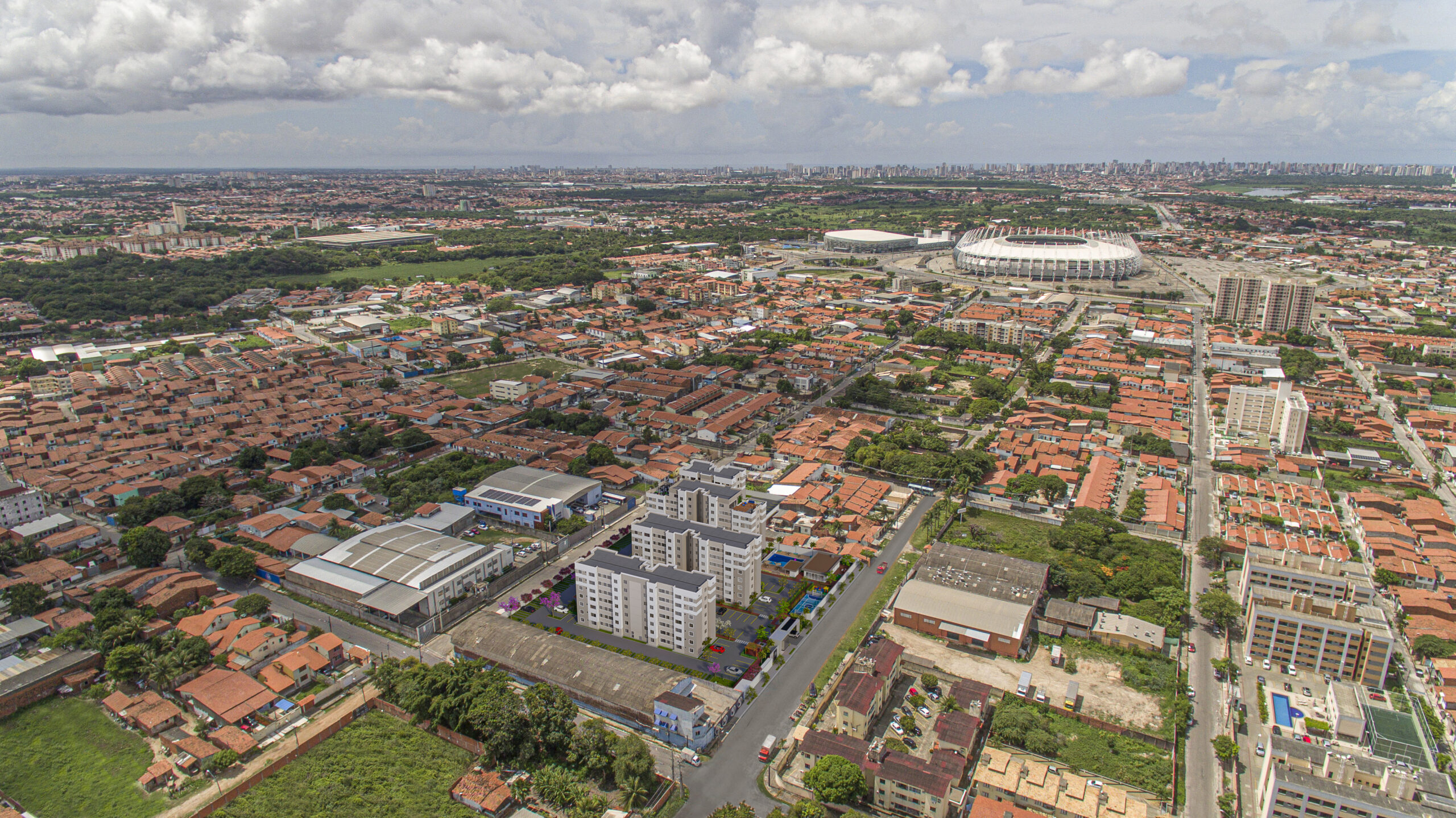 Residencial Alta Vista leva ao Passaré um empreendimento inovador com rooftop exclusivo na região