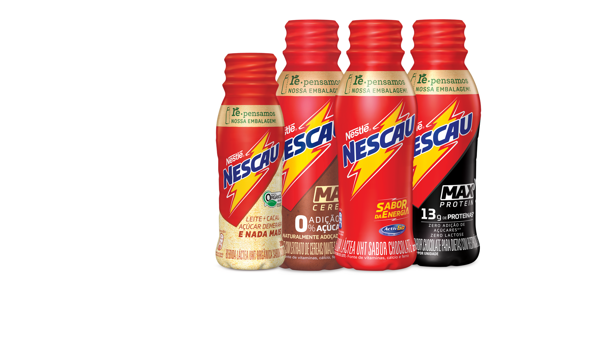 Em mais um passo de sua jornada de sustentabilidade, NESCAU® retira tampinhas de todo o portfólio pet da marca