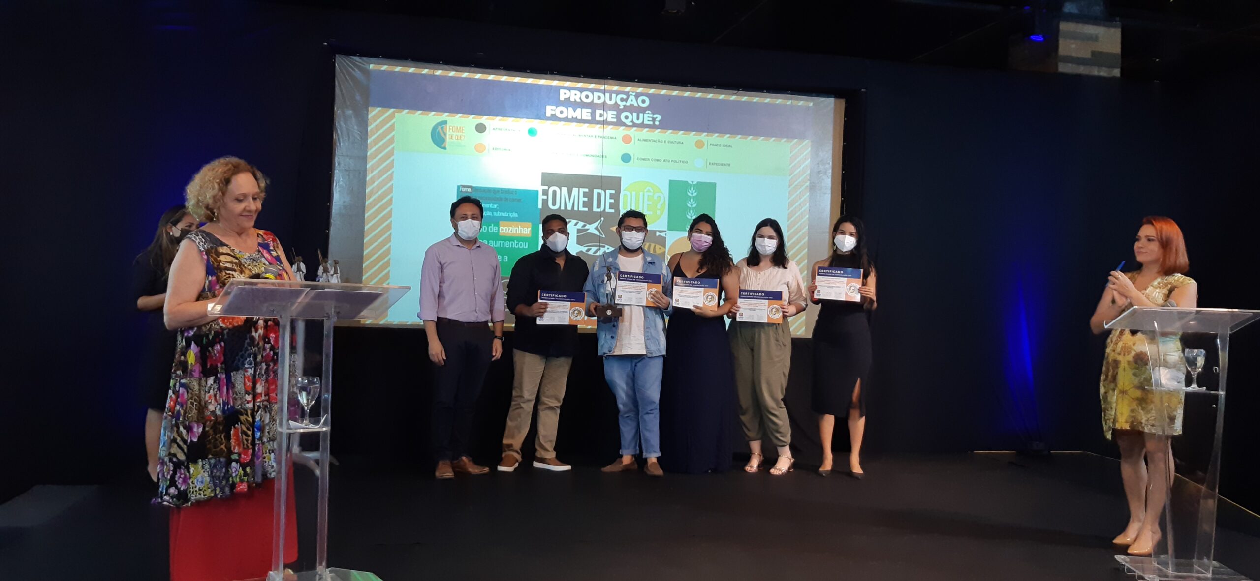 Profissionais e estudantes da Comunicação receberam Prêmio Gandhi nesta terça-feira