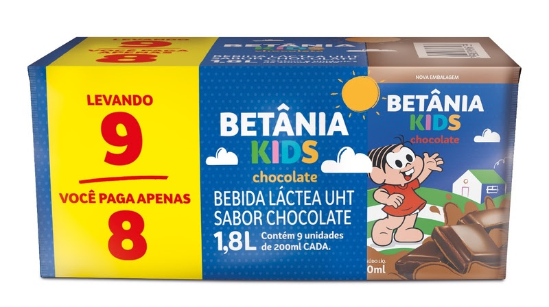 Multipack Achocolatado Betânia Kids entrega sabor, nutrição e economia para as famílias na volta às aulas