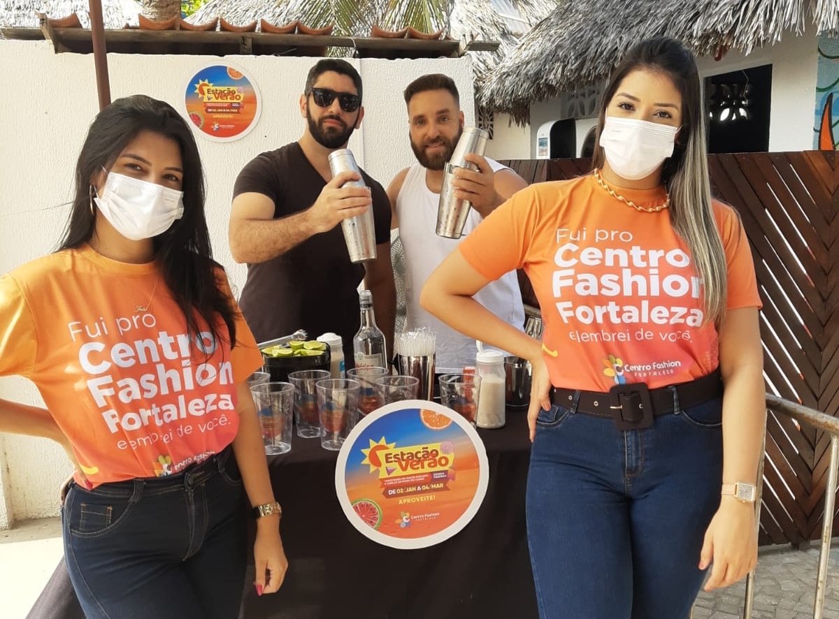 Centro Fashion Fortaleza promove ação de verão em barracas de praia de Fortaleza e Cumbuco