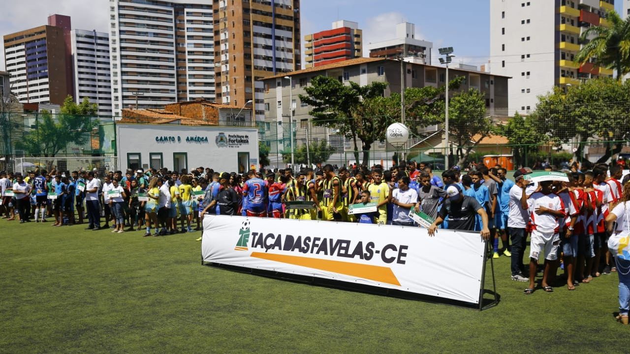 Seletivas da Taça das Favelas em Fortaleza acontecem neste sábado (05)