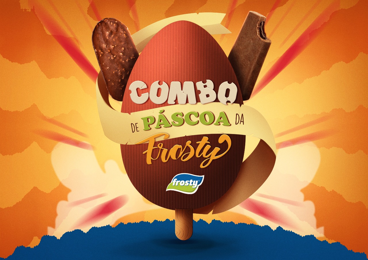 Páscoa tem combo para toda a família na Sorvetes Frosty