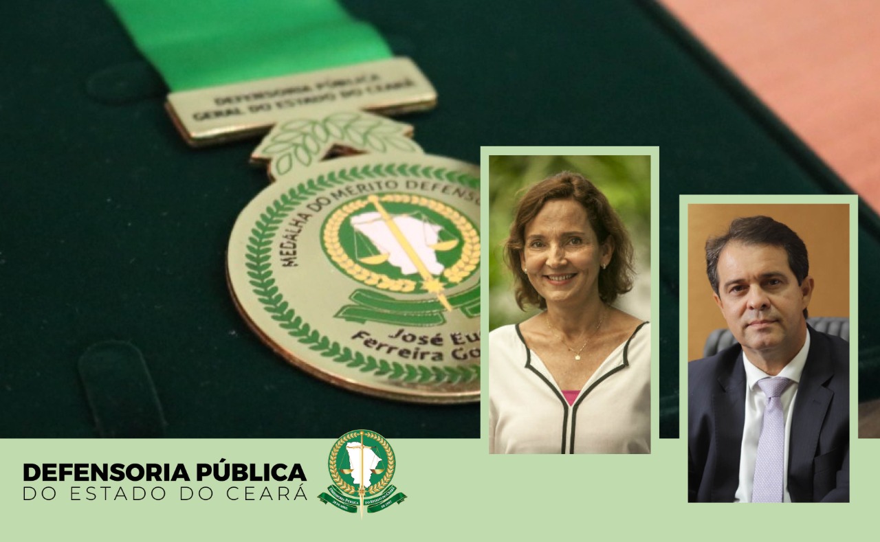 Defensoria completa 25 anos e outorga Medalha do Mérito Defensorial a Izolda Cela e Evandro Leitão