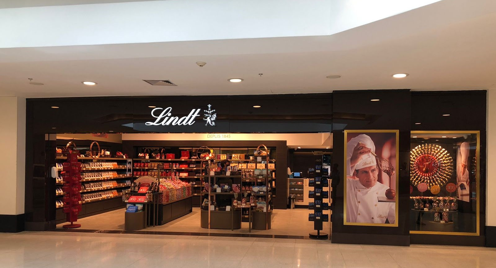 Lindt abre sua primeira loja no Ceará