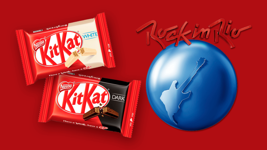 Em promoção inédita Kit Kat te leva para curtir os sete dias do Rock in Rio Brasil 2022 com tudo pago