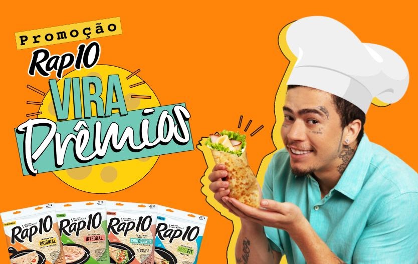 RAP10 lança Campanha “RAP10 Vira Tudo” em parceria inédita com Whindersson Nunes