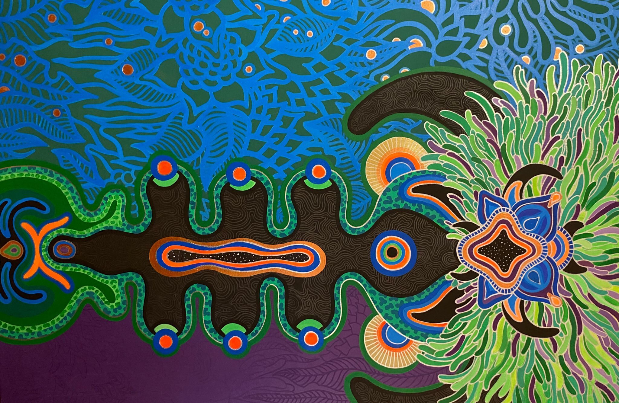 Artista plástica Anne Brunet faz exposição no Ceará