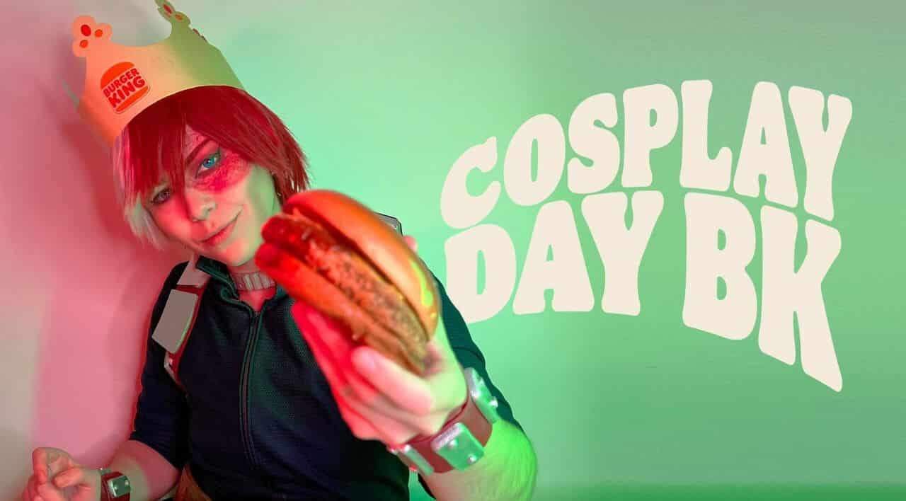 Burger King atende a pedidos e lança promoção para comemorar o Dia Nacional do Cosplay