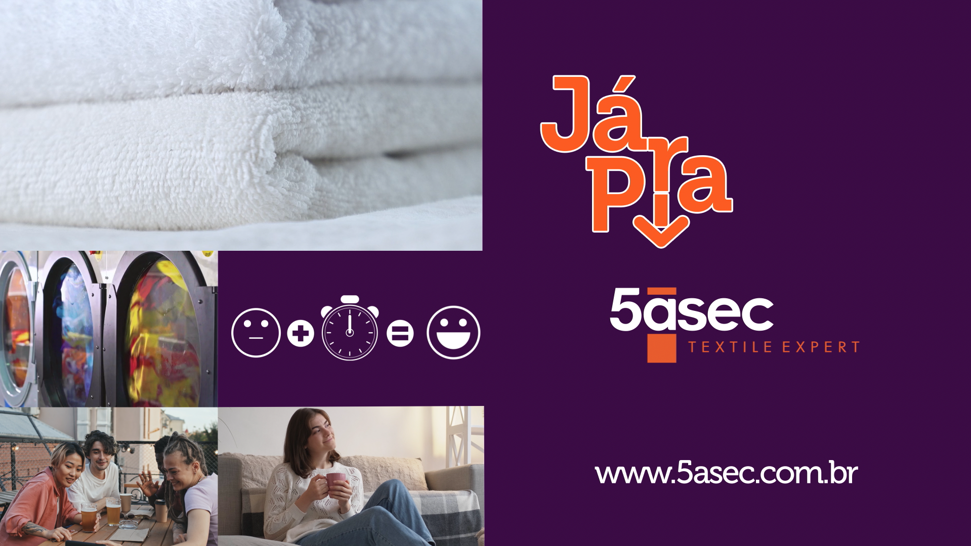 “Já Pra 5àsec” é a nova campanha da rede francesa