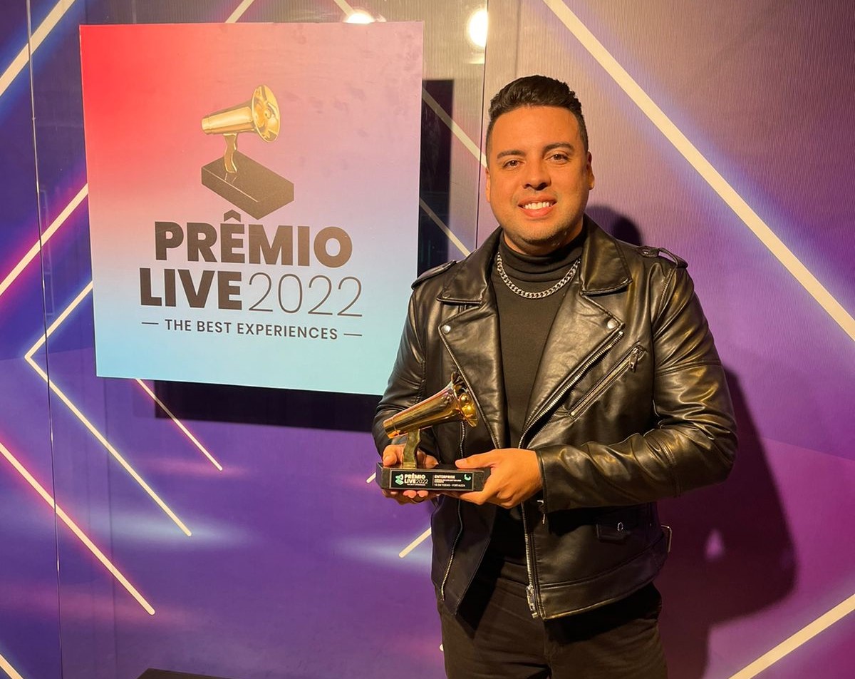 Agência “Tá em Todas” conquista título de agência de live marketing do ano na categoria Nordeste pelo Prêmio Live, em São Paulo