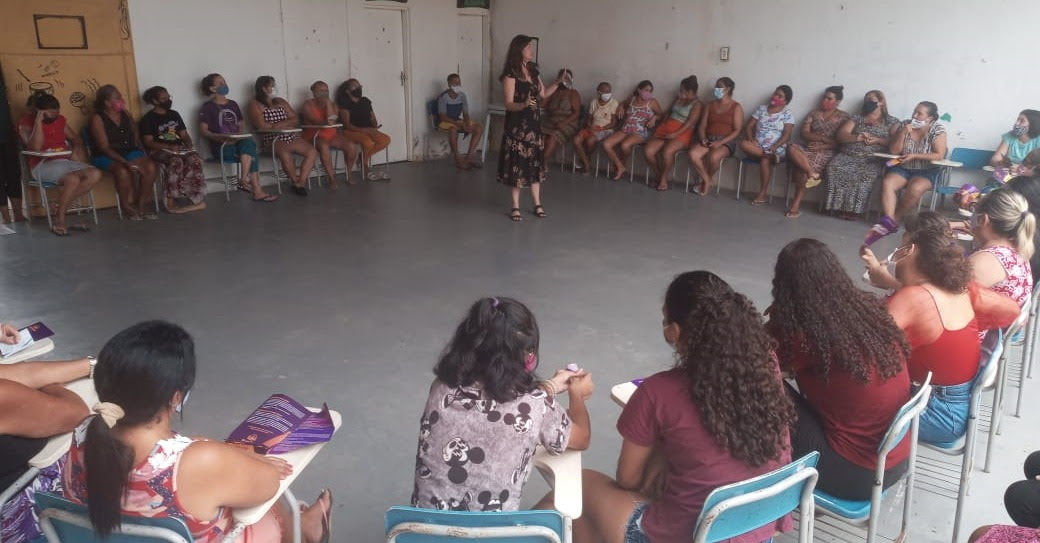 Defensoria promove nesta quinta-feira (11) roda de conversa sobre violência doméstica com mulheres do Genibaú