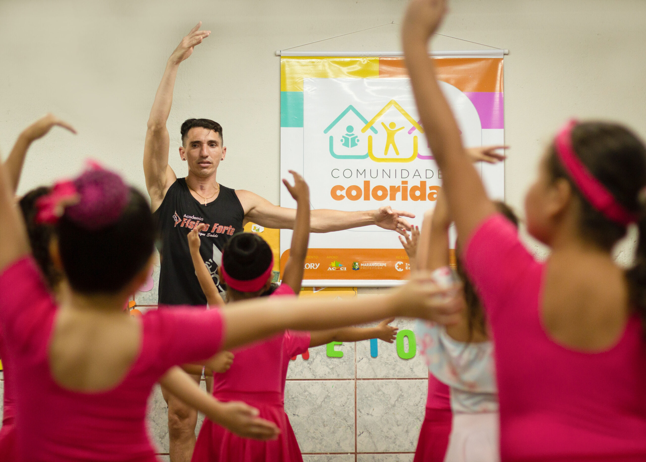 Projeto Comunidades Coloridas promove ações culturais para crianças e adolescentes em Maranguape