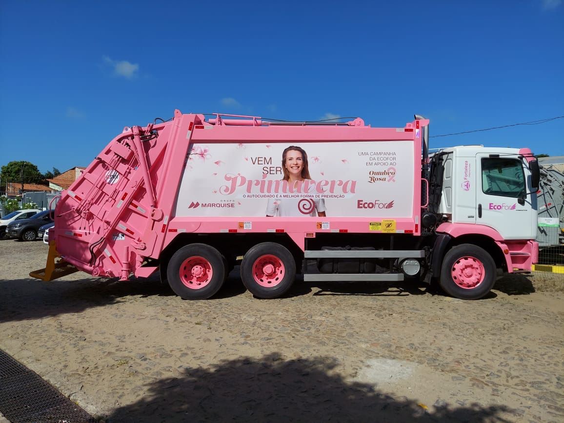 Ecofor Ambiental realiza ações para marcar a campanha Outubro Rosa