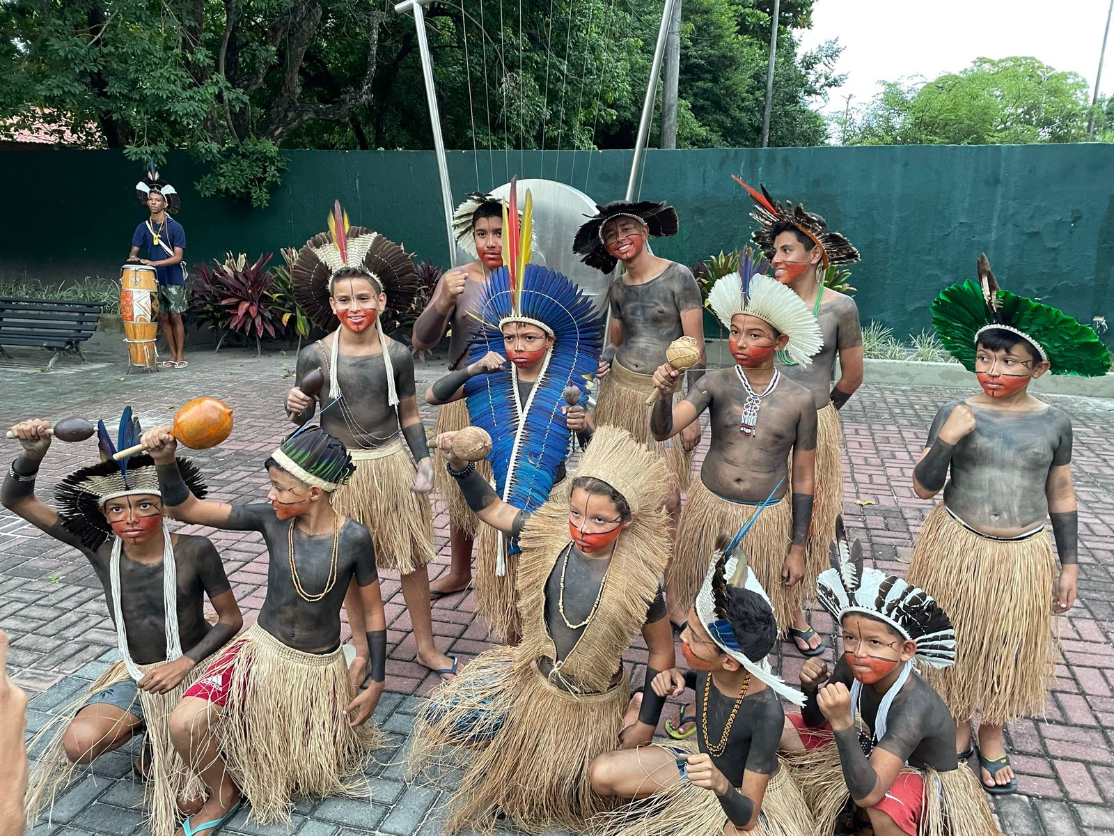 Nheengari Sambokar, coral com 35 crianças indígenas, se apresenta no Seminário “Desnaturada – Cultura & Natureza no próximo domingo (27)