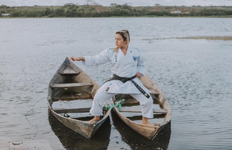 Atleta cearense disputa Campeonato Mundial de Karatê-Dô Tradicional na Eslovénia