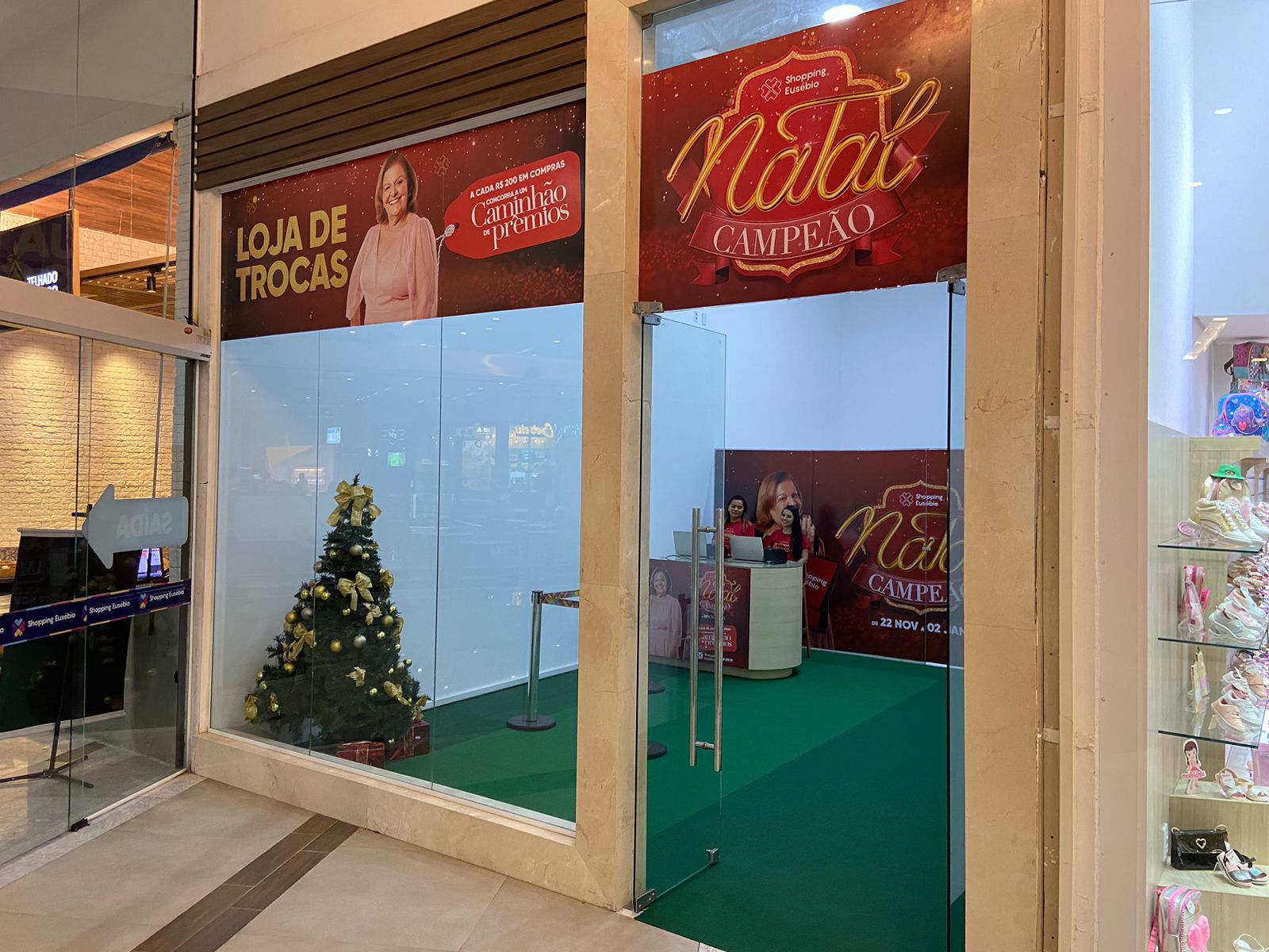 Shopping Eusébio anuncia a campanha Natal Campeão