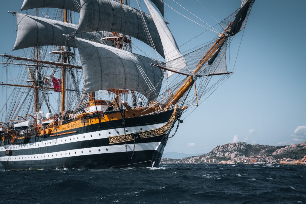 Amerigo Vespucci, o navio mais bonito do mundo chega à Fortaleza