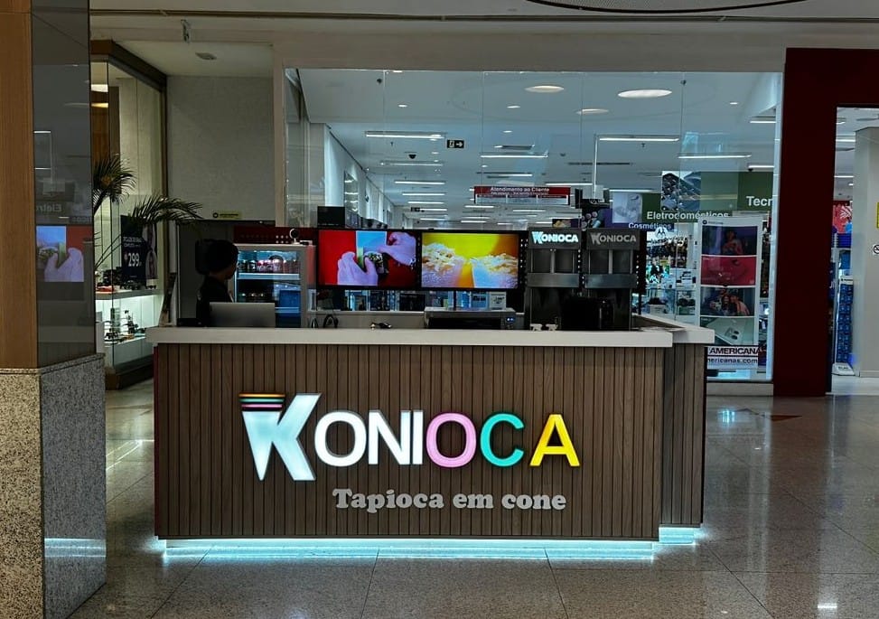 Konioca, a famosa tapioca de cone, chega ao Shopping RioMar