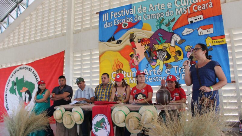 V Festival de Arte e Cultura das Escolas do Campo do Ceará celebra 40 anos do MST com ações artísticas e culturais