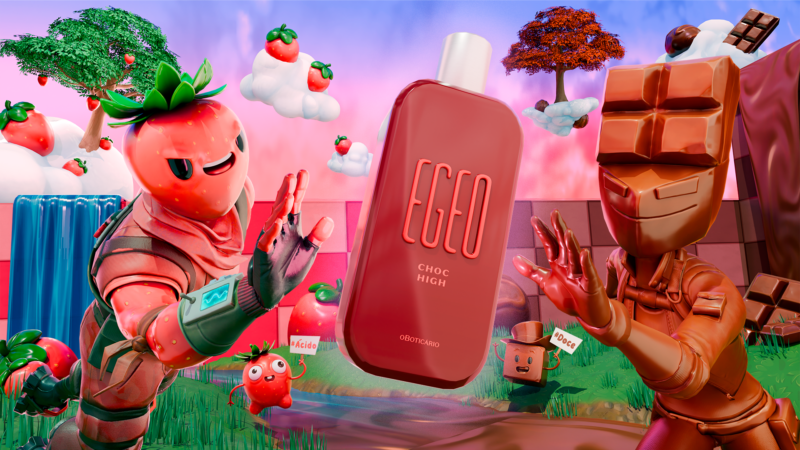 O Boticário apresenta novo EGEO Choc High com ação exclusiva no Fortnite