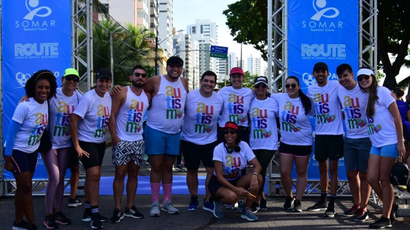 Corrida Autismo Run promove inclusão na Beira Mar de Fortaleza