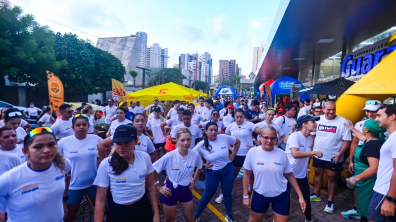 11ª edição do Super Treino Guará arrecada 1 tonelada de alimentos em ação com corredores de rua