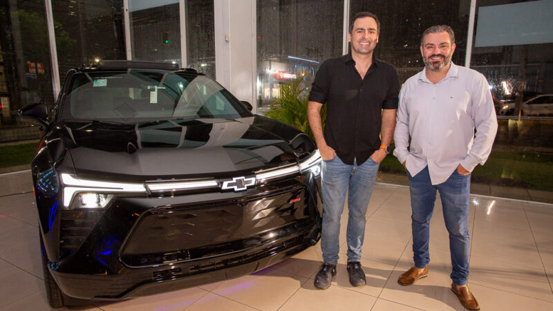 Sanauto apresenta Chevrolet Blazer EV RS e Equinox EV em evento exclusivo em Fortaleza