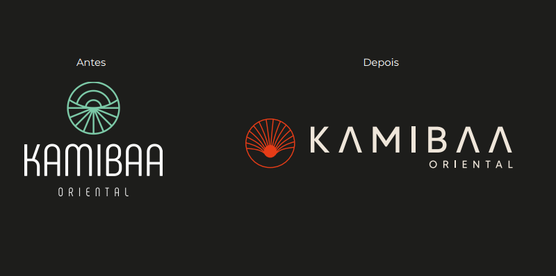 Kamibaa Oriental apresenta nova identidade visual em projeto assinado pela Being Marketing