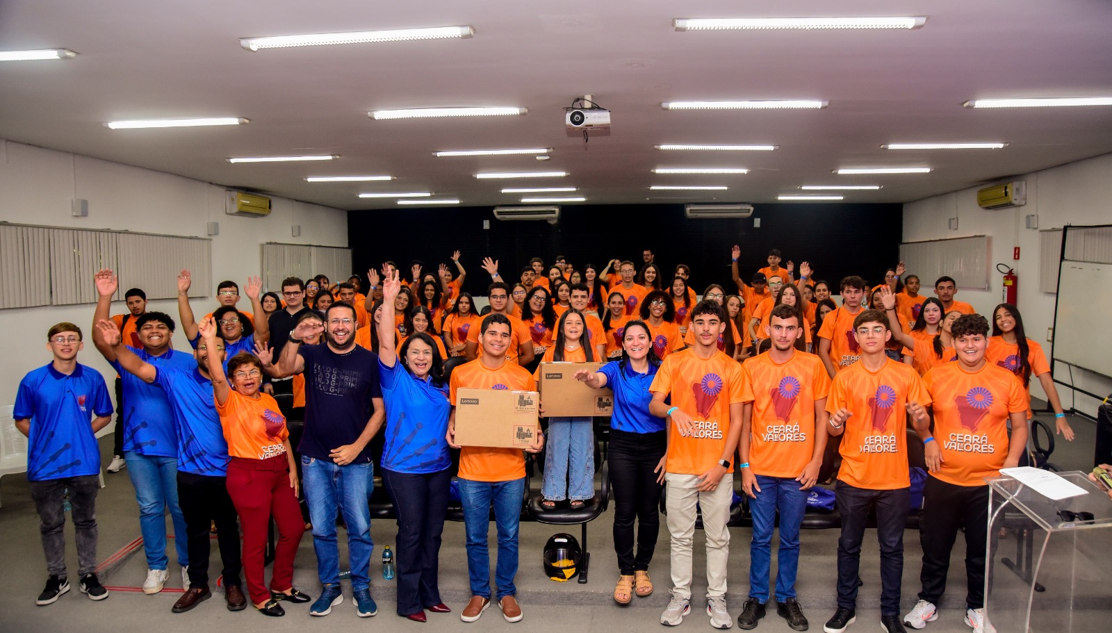 Jovens participam de edição do Sábado de Valores em Fortim, Canindé e Tauá